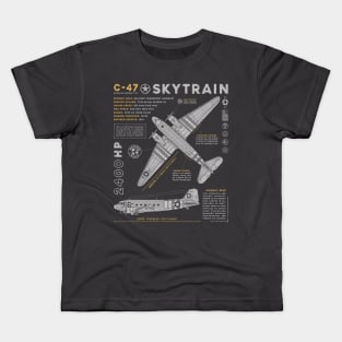 C-47 Skytrain Kids T-Shirt